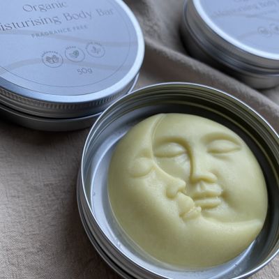 Solid Moisturiser Bar With Sun & Moon Face